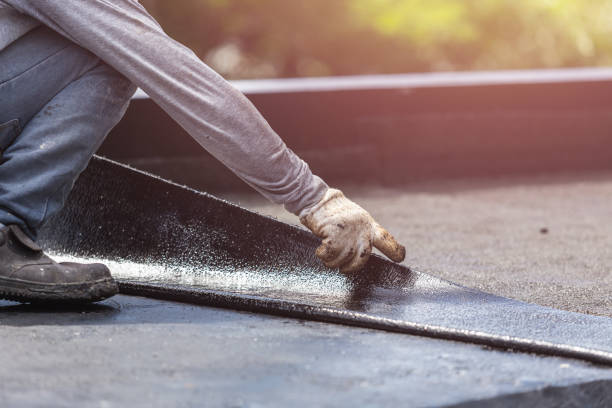 Professional Waterproofing technician working in New Brunswick, NJ